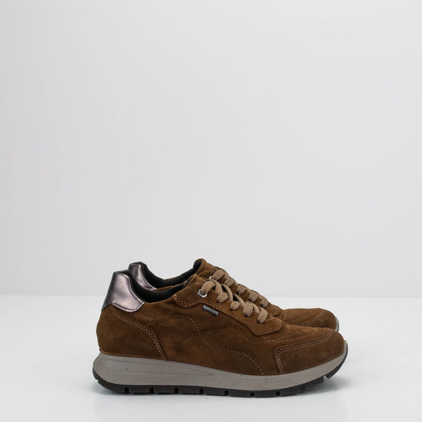 IGI&CO - SNEAKER - DONNA SCAM GORE-TEX SUPER 10/12 COGNAC