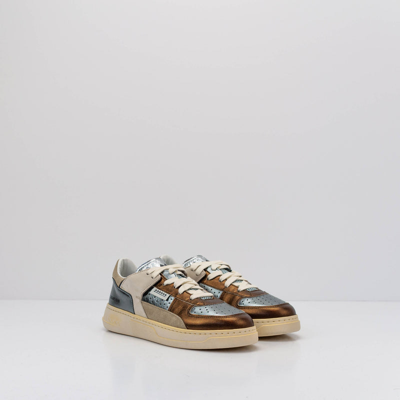 RUN OF - SNEAKERS - LOW METAL FAMILY BRONZE 70099