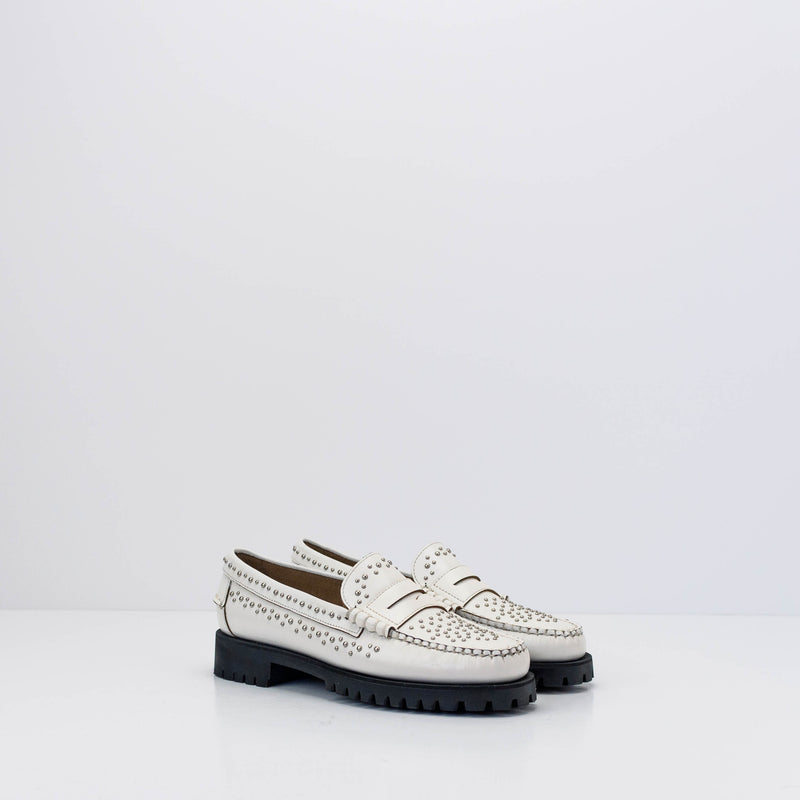 MOCASIN - SEBAGO - DAN LUG STUDS BLANCO