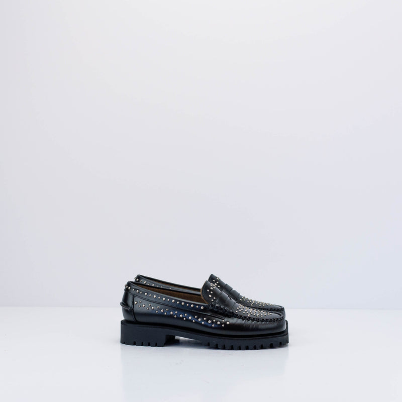 MOCASIN - SEBAGO - DAN LUG STUDS NEGRO