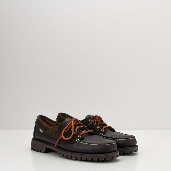 SEBAGO - BOAT SHOE - ASKOOK LUG SUEDE BROWN