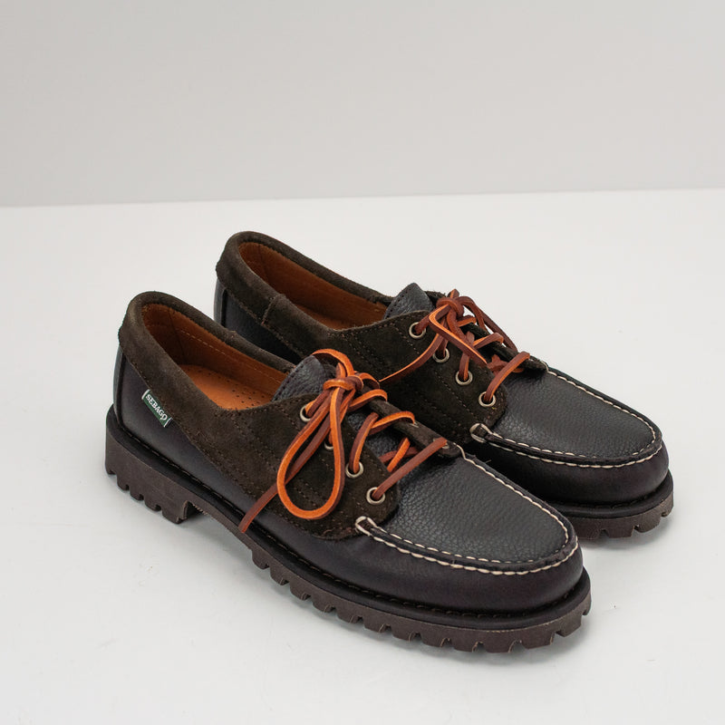 SEBAGO - BOAT SHOE - ASKOOK LUG SUEDE BROWN