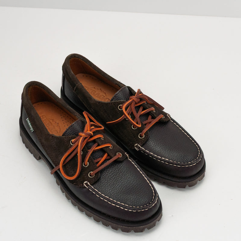 SEBAGO - BOAT SHOE - ASKOOK LUG SUEDE BROWN