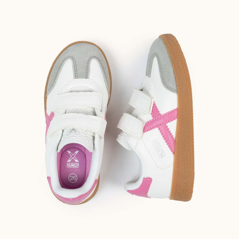 MUNICH - SNEAKER - MINI BARRU VCO 09 WHITE FROM 24 TO 32