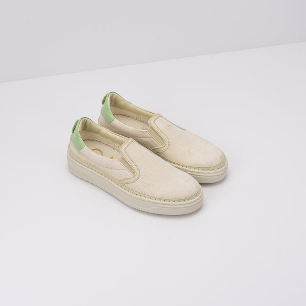 OA NON FASHION - SNEAKER - A84 MIX WHITE VERDE JEANS