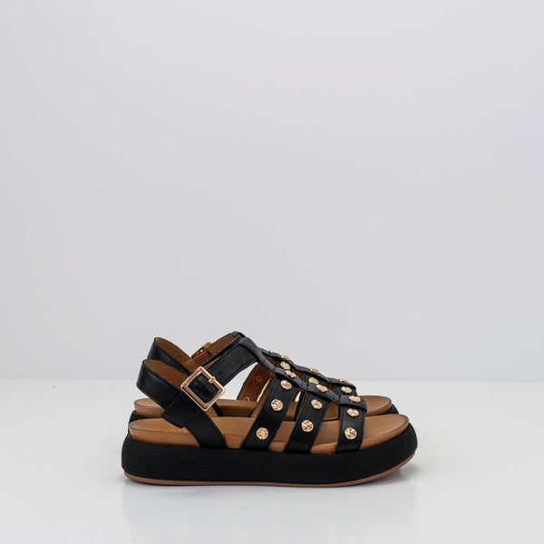 INUOVO - SANDAL - A96001 BLACK