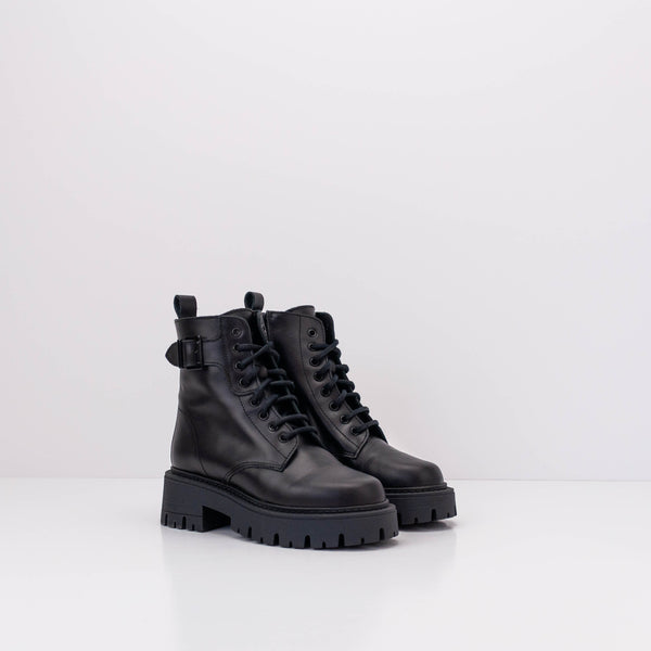 SEIALE - ANKLE BOOT - AUGA BLACK