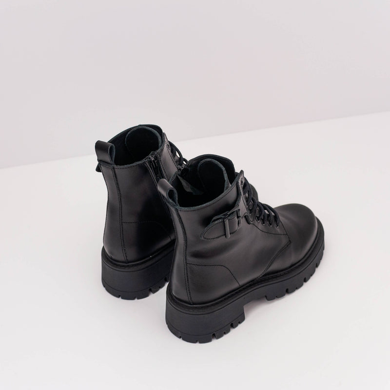 SEIALE - ANKLE BOOT - AUGA BLACK