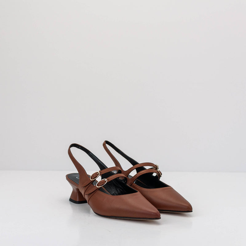 SEIALE - SLINGBACK SHOE - COLCHA TAN