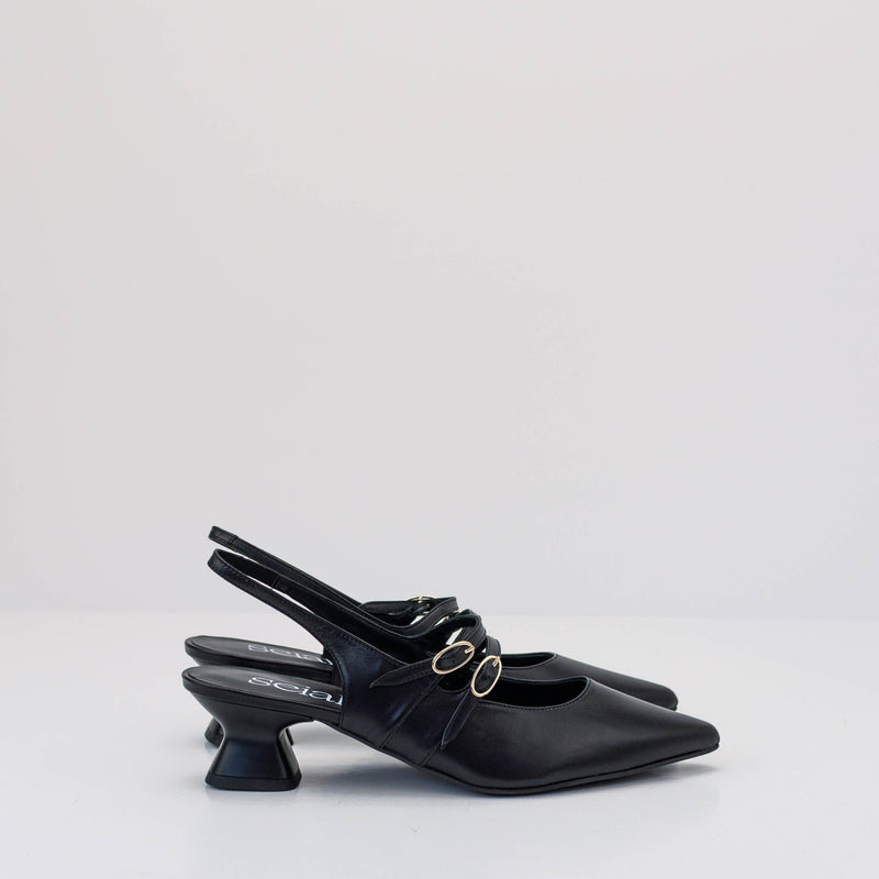 ZAPATO - SEIALE - COLCHA NEGRO