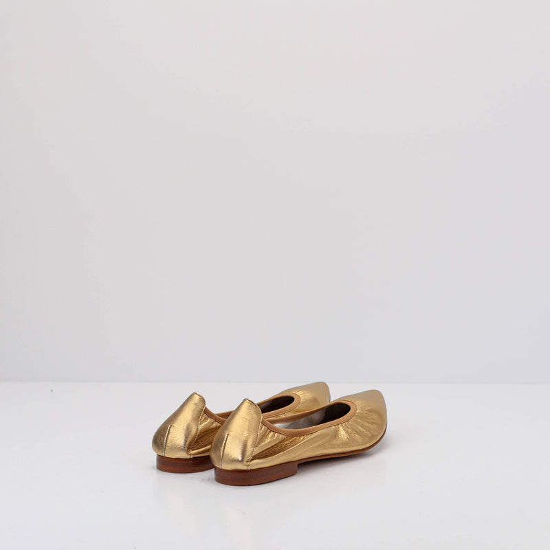 SEIALE - BALLETS PUMPS - COROZA GOLD