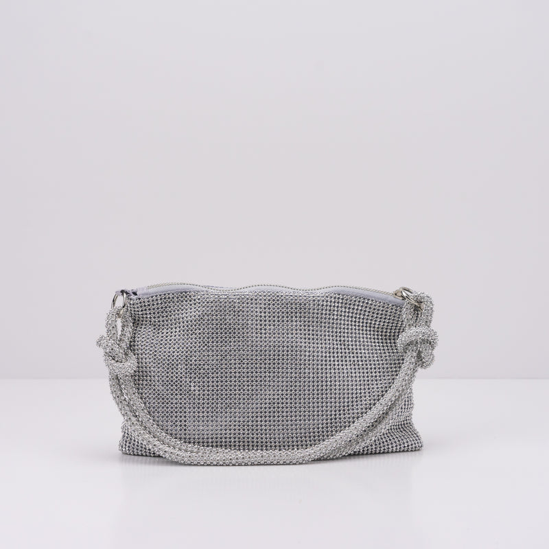 BOLSO - SEIALE - BRILLOS GRIS