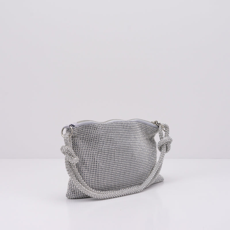 BOLSO - SEIALE - BRILLOS GRIS