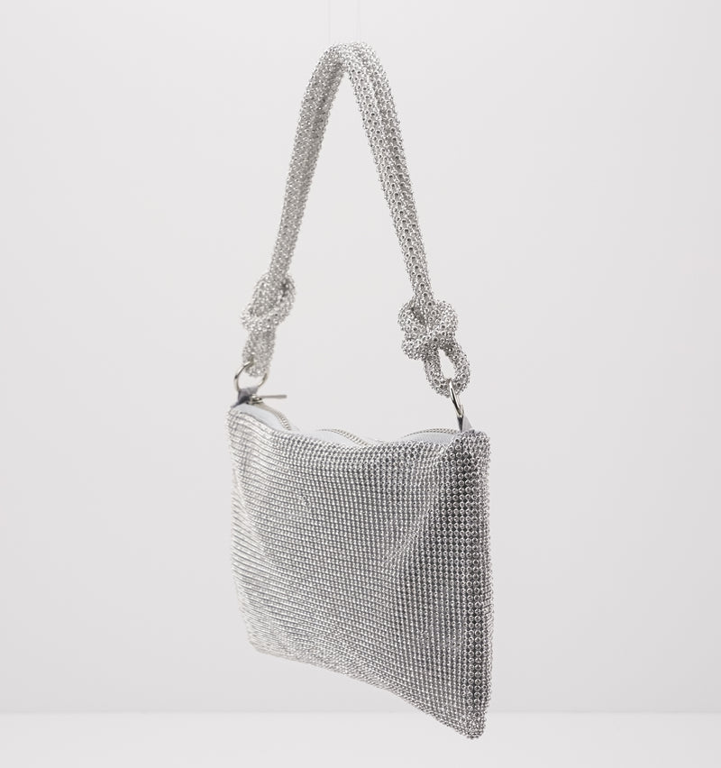 BOLSO - SEIALE - BRILLOS GRIS