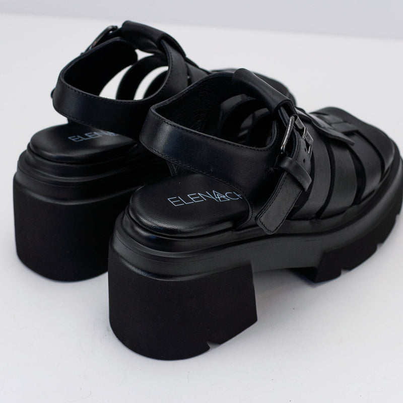 ELENA IACHI - SANDALS - E3782 SAX NERO