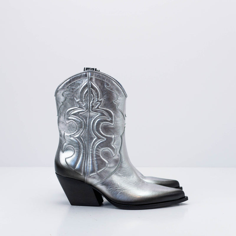 ELENA IACHI - TEXAN BOOT - E3979 GIN SILVER