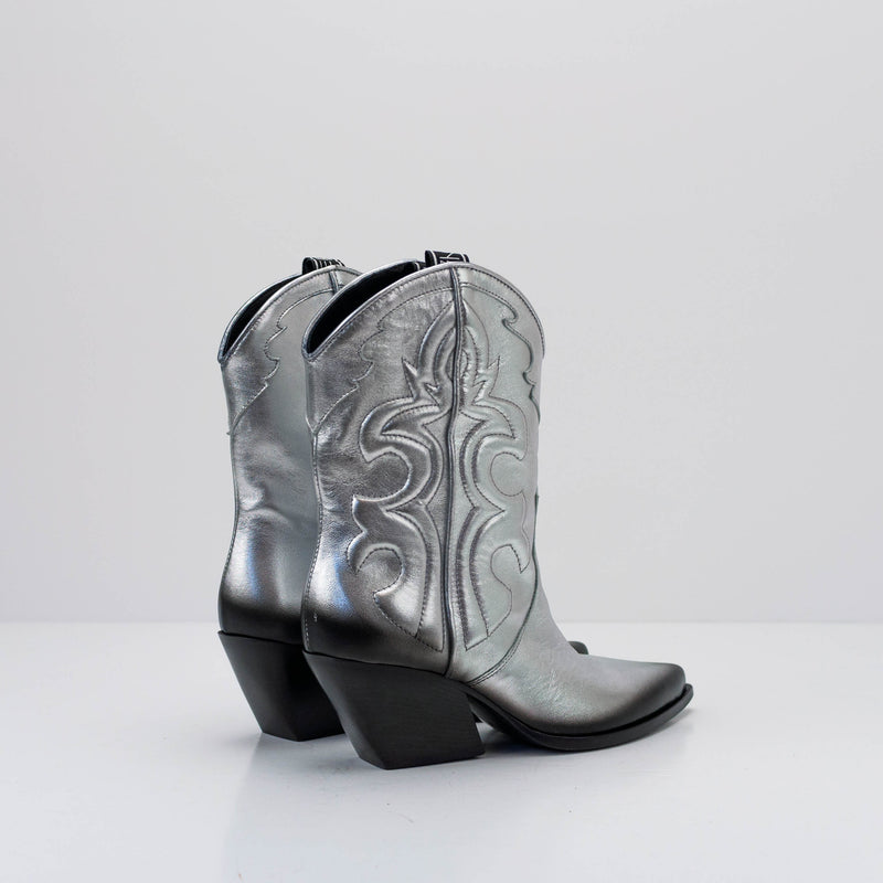 ELENA IACHI - TEXAN BOOT - E3979 GIN SILVER