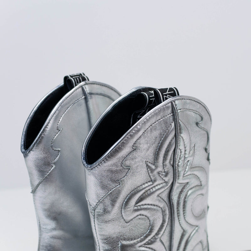 ELENA IACHI - TEXAN BOOT - E3979 GIN SILVER