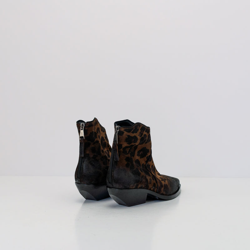 ELENA IACHI - BOOTS - E-4025 GHEPARDO TABACCO
