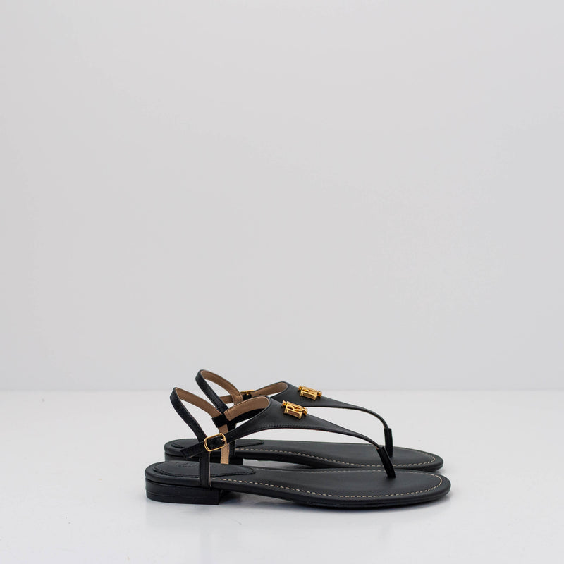 RALPH LAUREN - SANDAL - ELLINGTON BLACK