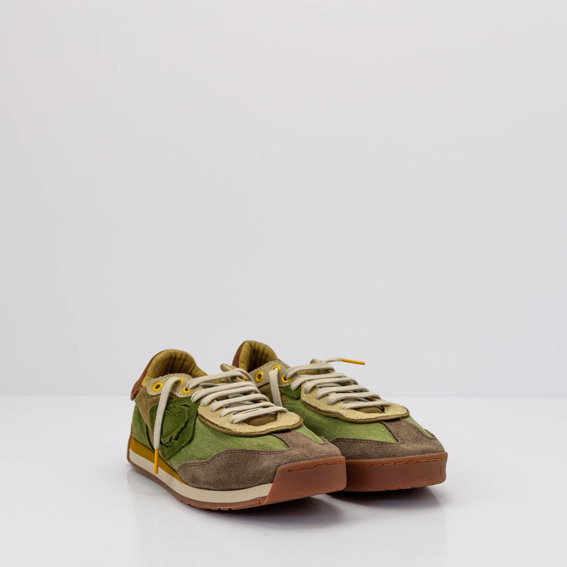 SATORISAN - SNEAKER - ENSO GAIA CAMOUFLAGE MOSS