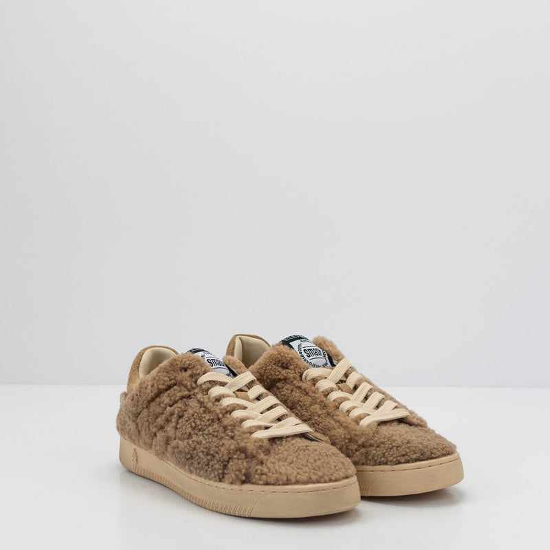 ELENA IACHI - SNEAKER - SMASH FUR CAMEL