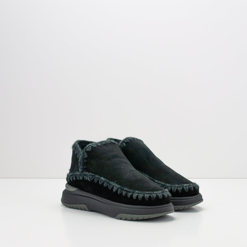 BOTIN - MOU - ESKIMO JOGGER SUEDE BLACK
