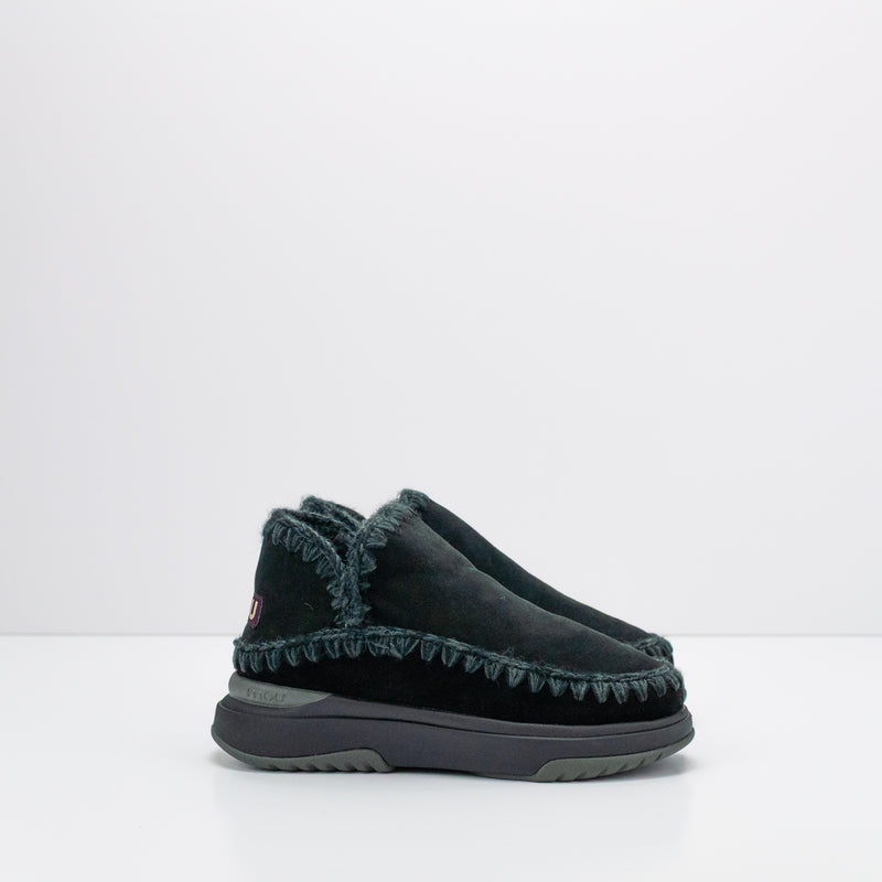 BOTIN - MOU - ESKIMO JOGGER SUEDE BLACK