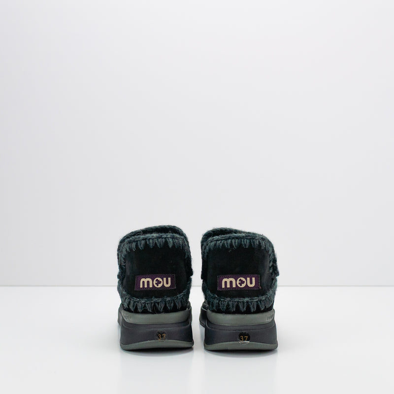 BOTIN - MOU - ESKIMO JOGGER SUEDE BLACK