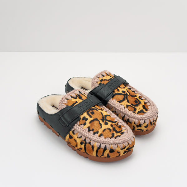 ZOCO - MOU - WINTER BIO PONYSKIN BIG LEOPARD SAND