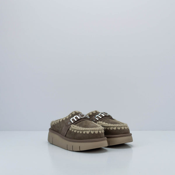 ZUECO - MOU - BOUNCE CLOG METAL LOGO ELEPHANT GREY