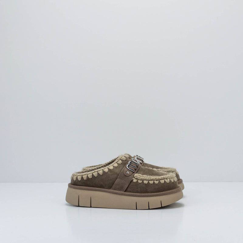 ZUECO - MOU - BOUNCE CLOG METAL LOGO ELEPHANT GREY