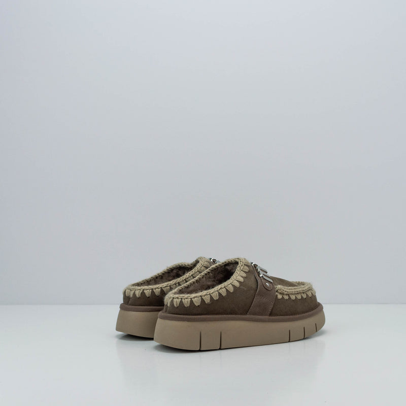 ZUECO - MOU - BOUNCE CLOG METAL LOGO ELEPHANT GREY