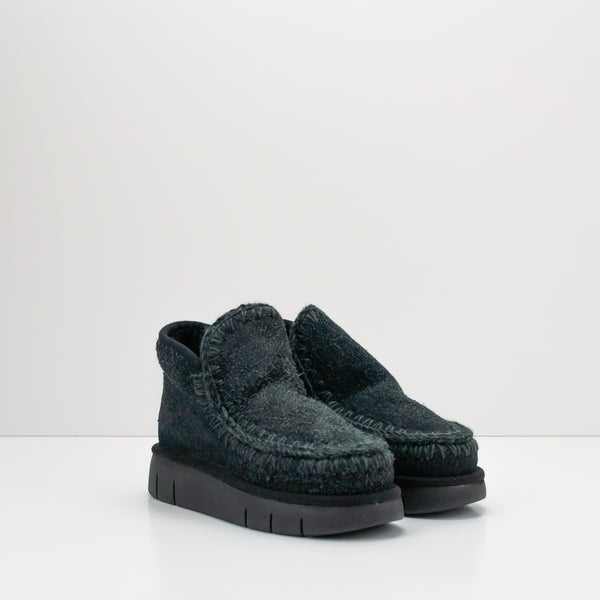 BOTA - MOU - ESKIMO BOUNCE SNEAKERS HAIRY COW SUEDE BLACK