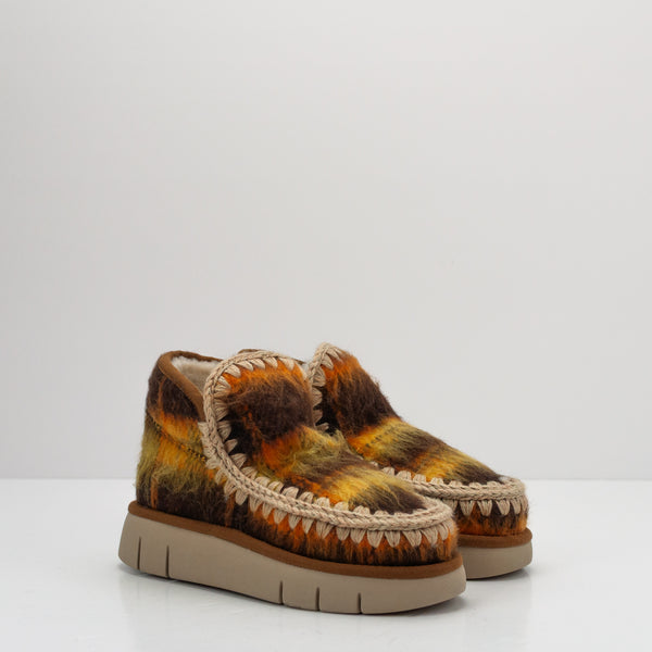 MOU - BOOT - ESKIMO BOUNCE SNEAKER WOOL IRIDESCENT CUERO