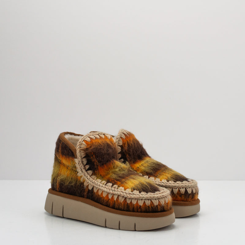MOU - BOOT - ESKIMO BOUNCE SNEAKER WOOL IRIDESCENT CUERO