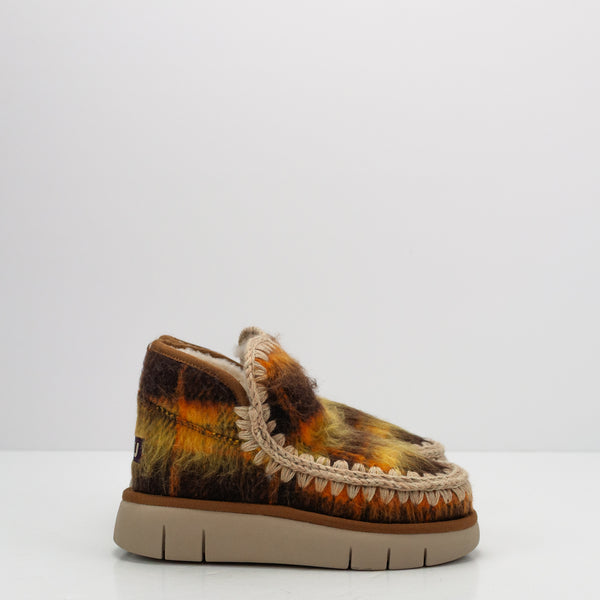 MOU - BOOT - ESKIMO BOUNCE SNEAKER WOOL IRIDESCENT CUERO