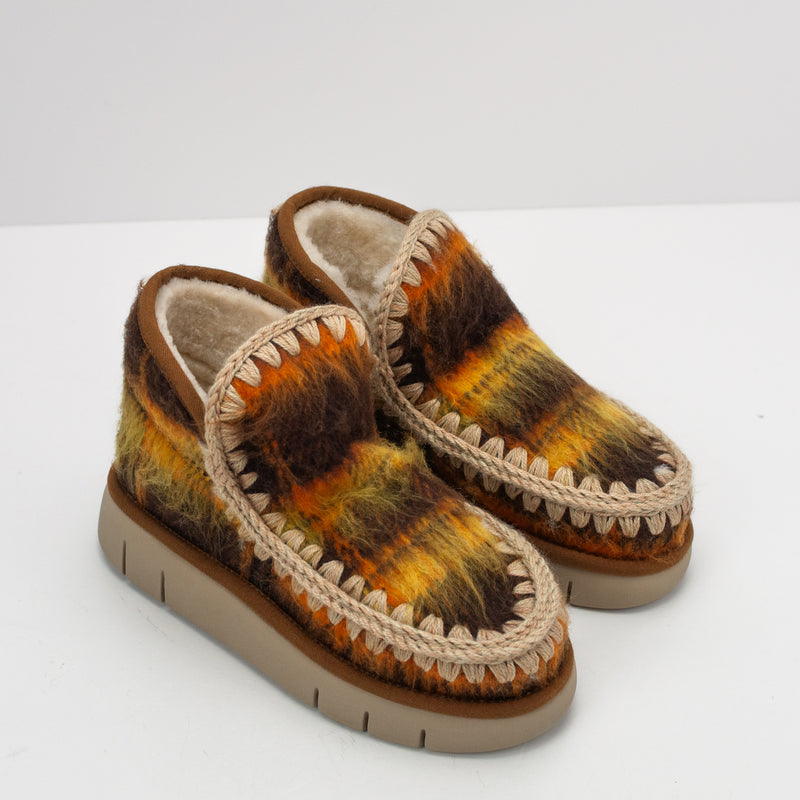 MOU - BOOT - ESKIMO BOUNCE SNEAKER WOOL IRIDESCENT CUERO