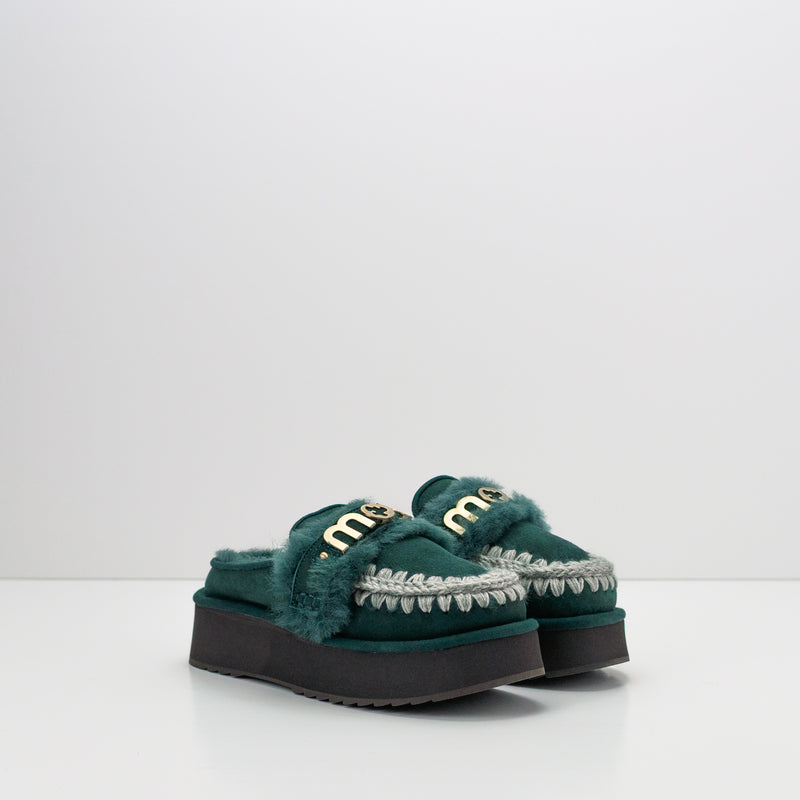 ZOCO - MOU - PLATFORM CLOG LETTER LOGO PINE