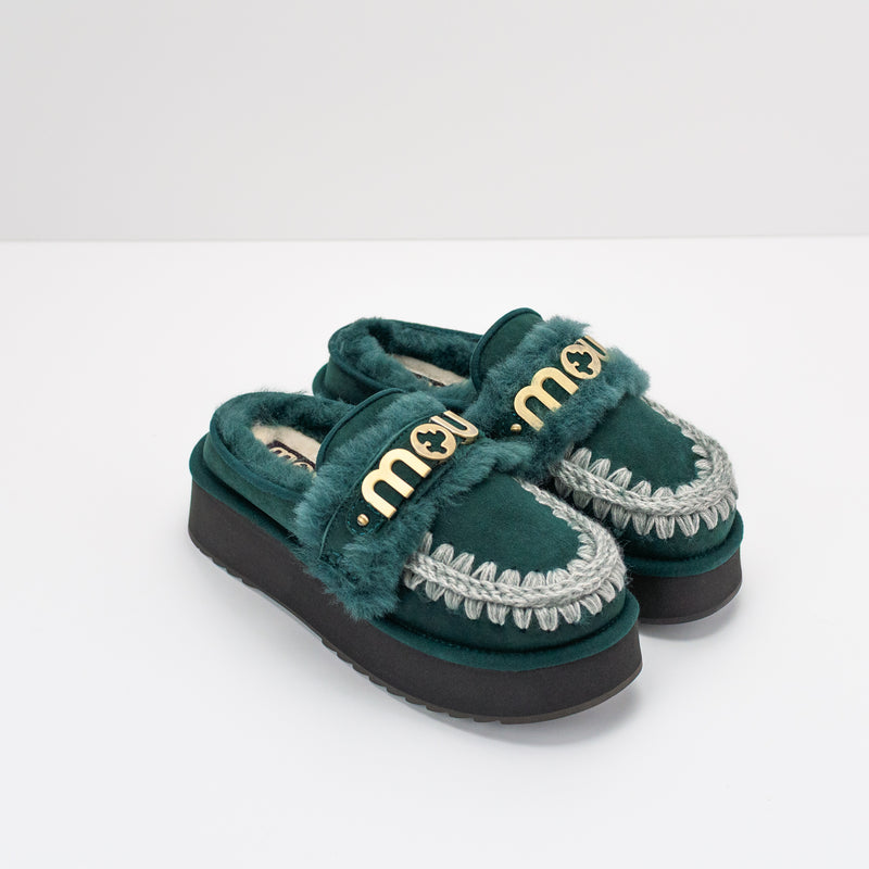 ZOCO - MOU - PLATFORM CLOG LETTER LOGO PINE