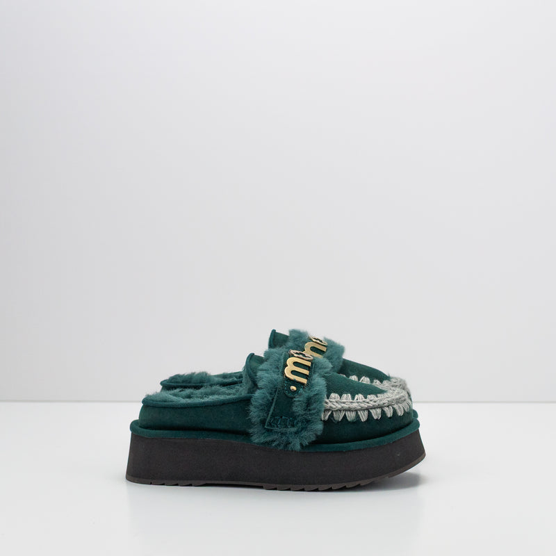 ZOCO - MOU - PLATFORM CLOG LETTER LOGO PINE