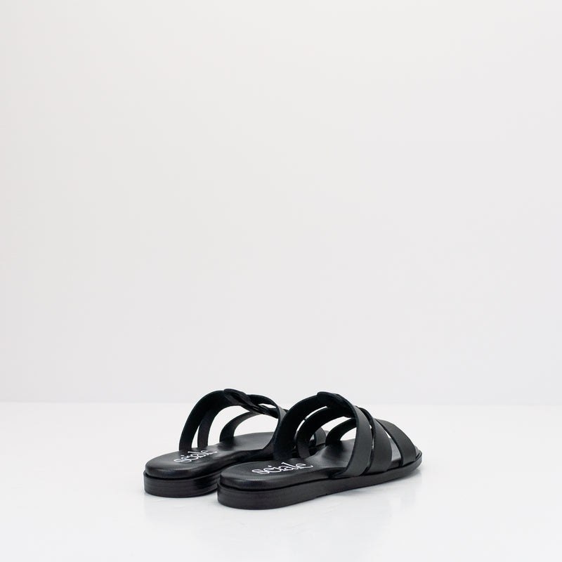 SANDALIA - SEIALE - GRELO NEGRO