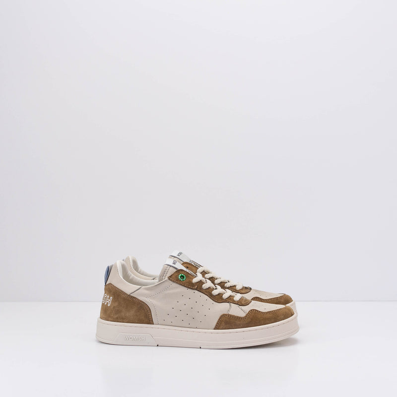 WOMSH - SNEAKERS - HYPER MAN LEATHER WHITE SAND