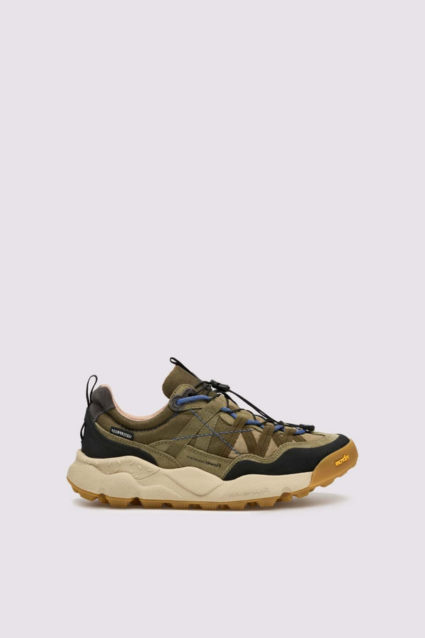 ZAPATILLA - FLOWER MOUNTAIN - IWANO 2 UNI SUEDE NYLON FABRIC LIGHT BROWN TAUPE