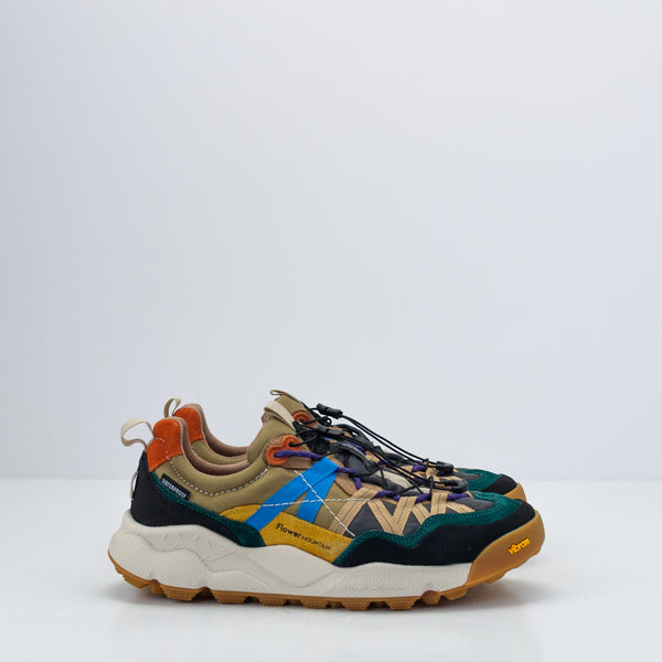 ZAPATILLA - FLOWER MOUNTAIN - IWANO 2 UNI SUEDE NYLON FABRIC BROWN ZUCCA