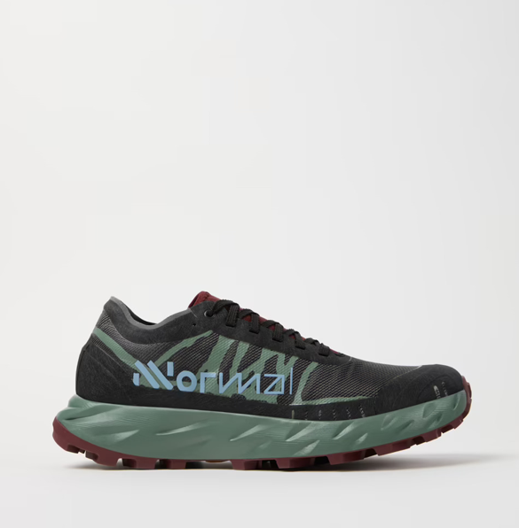NNORMAL - SNEAKER - KJERAG BRUT RED/GREEN