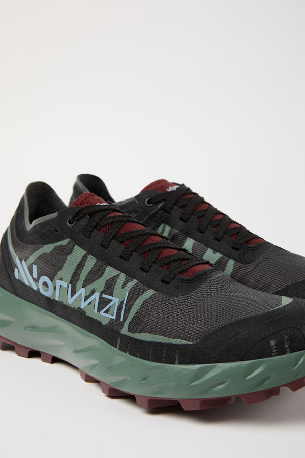 NNORMAL - SNEAKER - KJERAG BRUT RED/GREEN