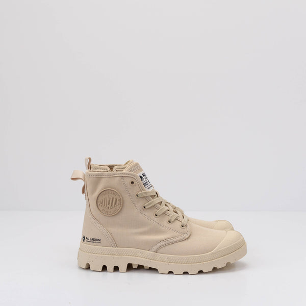 PALLADIUM - BOOTS - PAMPA HI ZIP ORGANIC SAHARA