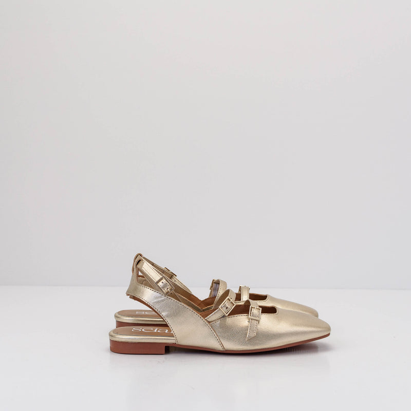 SEIALE -  FLAT SHOES - PANEIRA GOLD