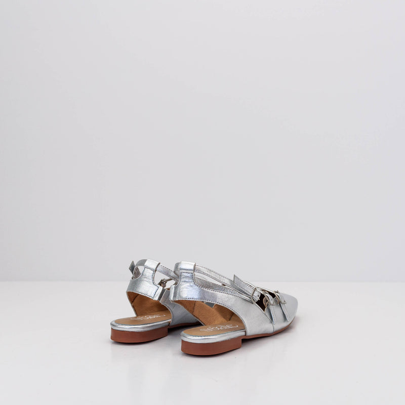 SEIALE -  FLAT SHOES - PANEIRA SILVER